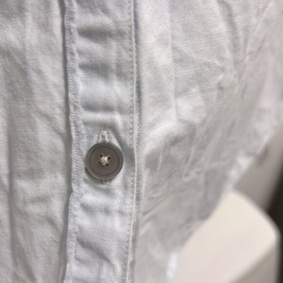 $440 ACNE ACNE STUDIO sleeveless washed out light blue shirt 36 US-S - Picture 8 of 8